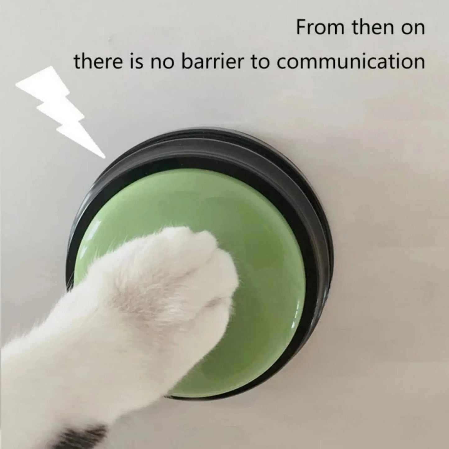 Dog Communication Buttons - Voice Recording Buzzer for Pet Training