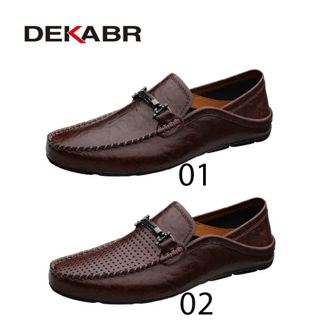 DEKABR Luxe Heren Loafers - Casual Zomer Mocassins