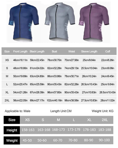 INBIKE Short Sleeve Bicycle Jersey for Men - Summer Road Cycling & MTB Sportswear