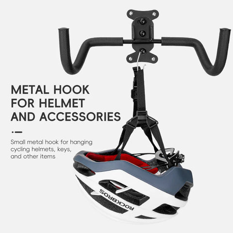 ROCKBROS Adjustable Bike Rack - Wall Mount Garage Holder for MTB and Road Bikes