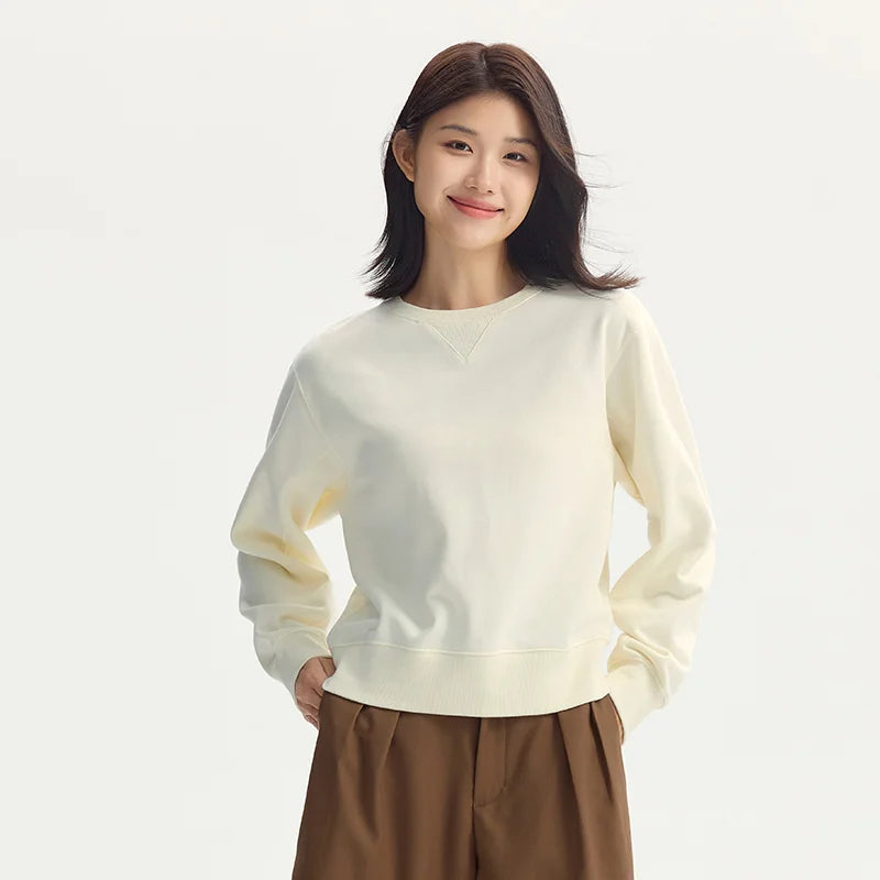 Semir Women's Basic Loose Sweatshirt