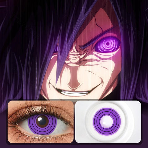Sharingan Rinnegan Contact Lenses with Prescription
