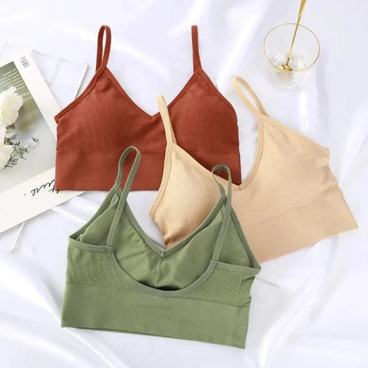 Seamless Women Push Up Bra with Beautiful Back - Fitness Bralette for Every Occasion