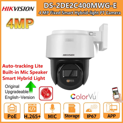 Hikvision PT Camera 4MP DS-2DE2C400MWG-E