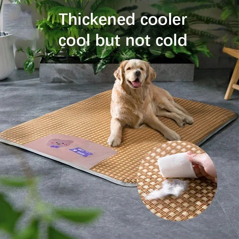 Summer Cooling Mat for Dogs - Comfortable Pet Bed and Accessories