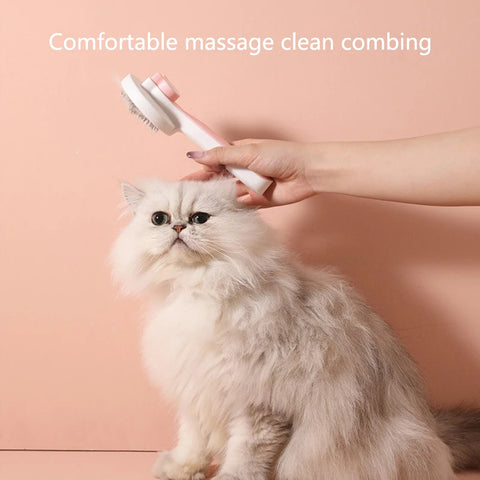 Zelfreinigende kattenkam voor blije katten