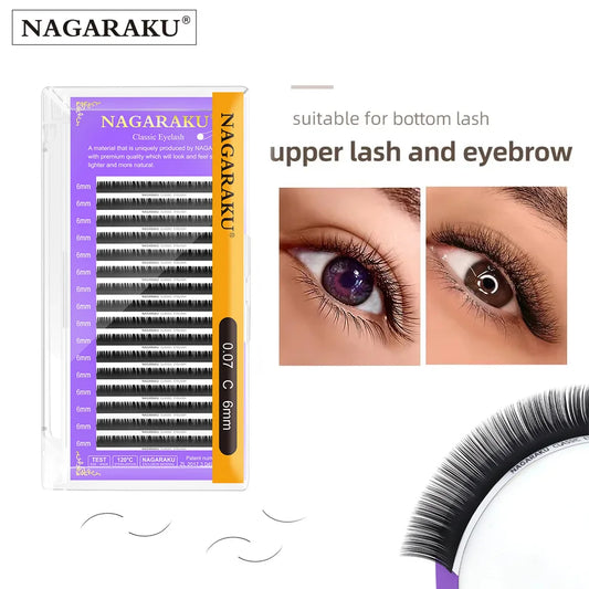 NAGARAKU Individual Eyelash Extensions - Soft Mink 5mm to 8mm