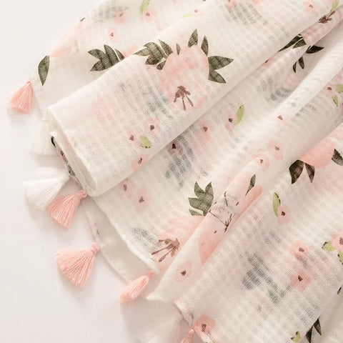 Luxury Cotton Scarf for Women - Stylish Large Shawl