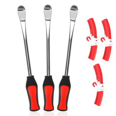 Rim Protector Tire Changing Lever Tools - Auto Spoon Tire Kit for Motorcycle and Bicycle