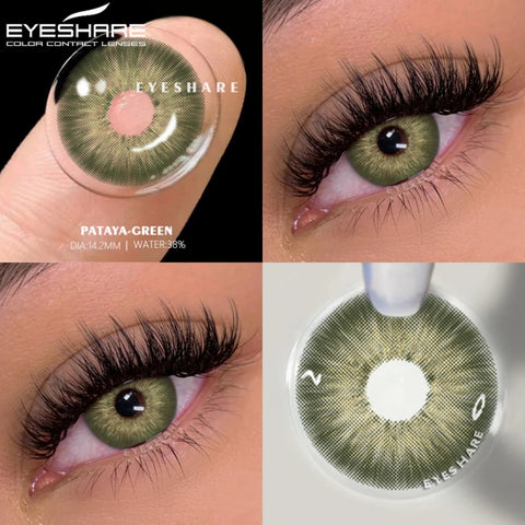 EYESHARE Myopia Colored Contact Lenses - Fashion Gray