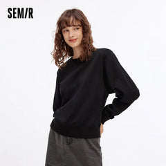 Semir Women's Basic Loose Sweatshirt