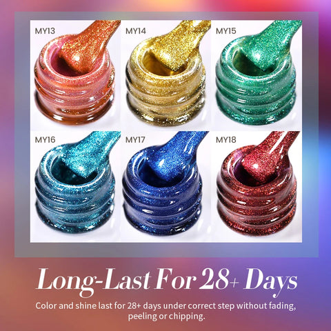 BORN PRETTY Fantasy Colored Cat Magnetic Gel Nail Polish 10ml
