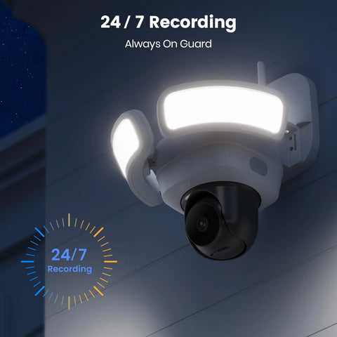 AOSU 3K UHD WiFi Floodlight Camera