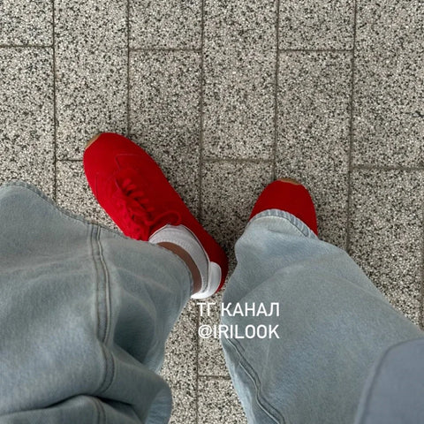 FEDONAS 2025 Kwalitatieve Suède Sneakers voor Dames