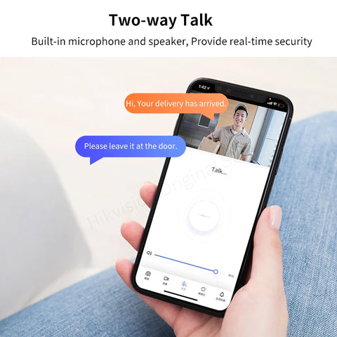 Hikvision 1080P Wifi Video Intercom Smart Home POE Doorbell Camera