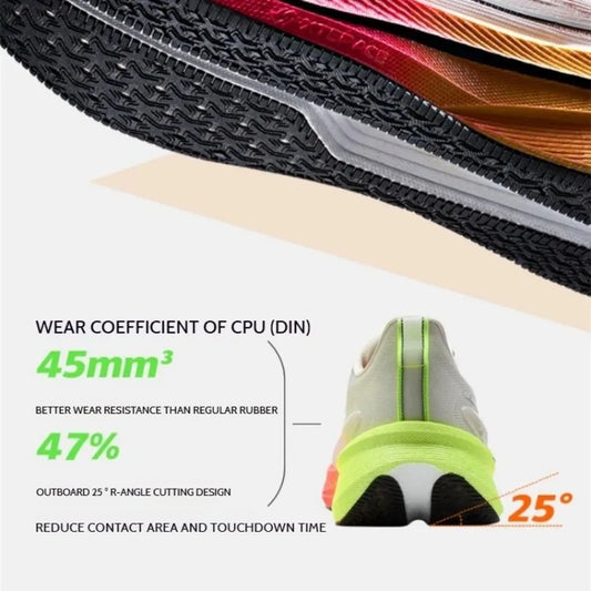Xtep Men's Running Shoes 2000km 3.0 - Spring Lightweight Cushioned Jogging Sneakers