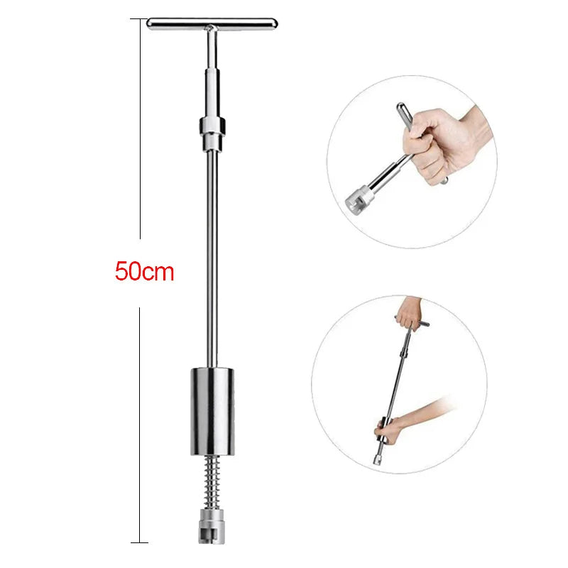 Car Paintless Dent Repair Tool Sheet Metal Kit with Slide Hammer and Suction Cup
