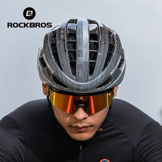 ROCKBROS Breathable 16-Hole Cycling Helmet for Men and Women