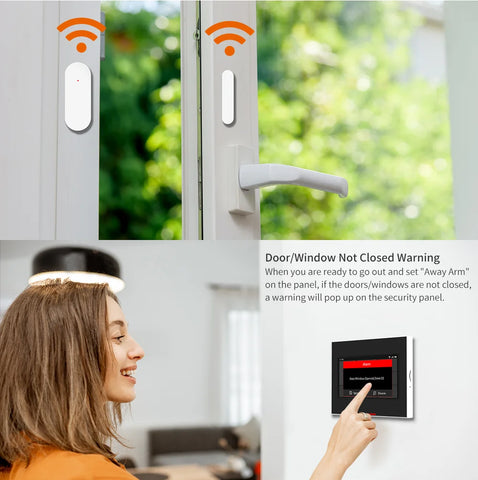 TAIBOAN Wireless 433mhz Door Window Alarm Sensor