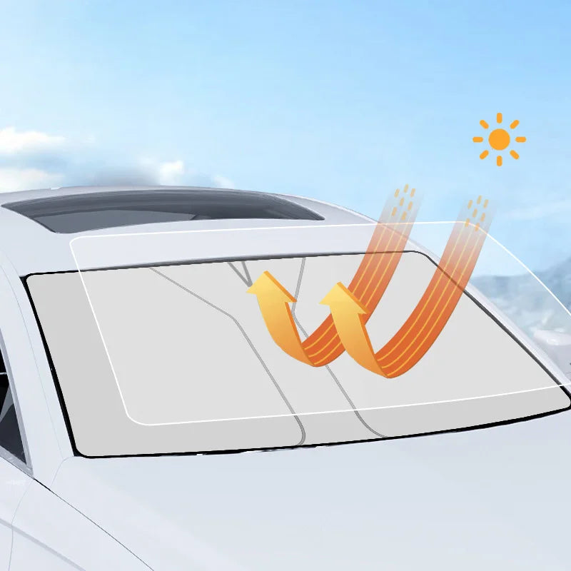 SEAMETAL Car Windshield Sun Shade Cover