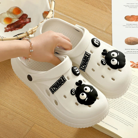 QYCKABY Minimalistische klompen sandalen voor mannen en vrouwen