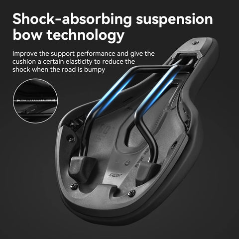 ROCKBROS Children Bike Saddle - Waterproof PU Leather Cushion for Mountain and Road Biking