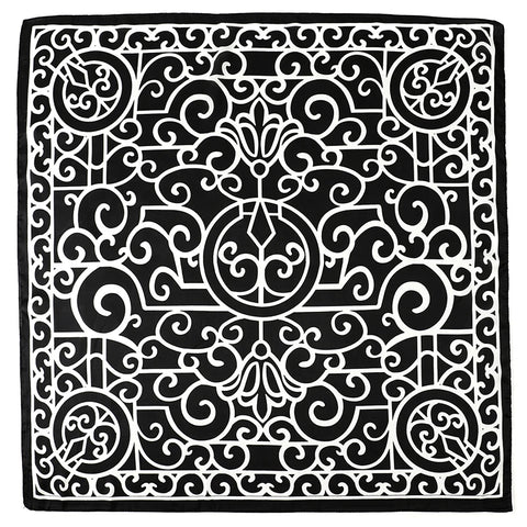 Luxury Square Silk Scarf for Women