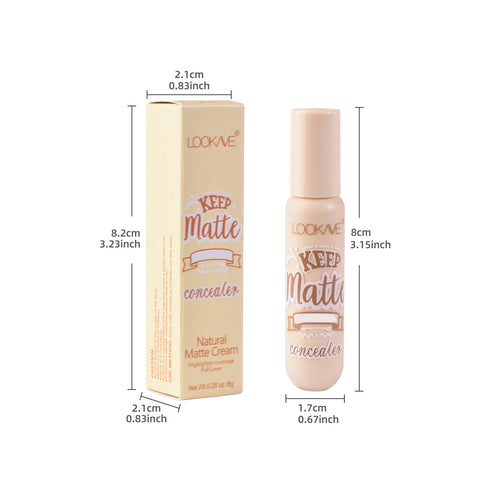 Liquid Concealer Stick Foundation Cream - 6 Colors for Moisturizing Full Coverage