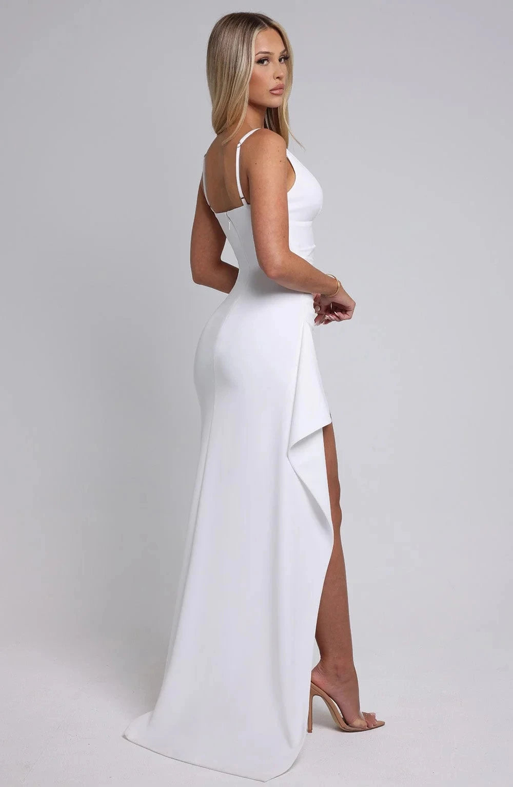 Women's Sexy Deep V-Neck Suspenders Dress for Nightclub and Parties
