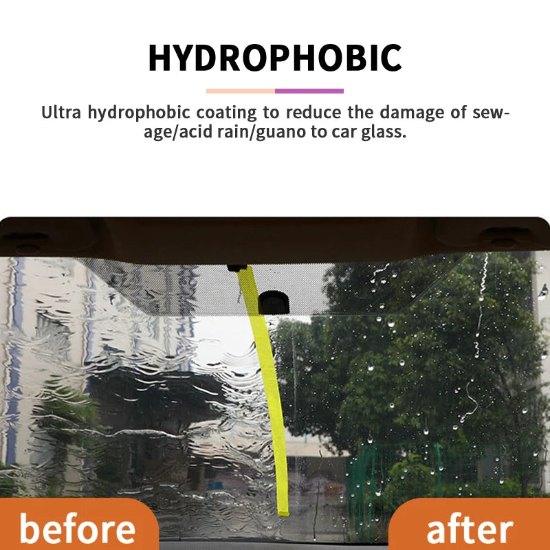 Water Repellent Spray - Anti Rain Coating for Car Glass