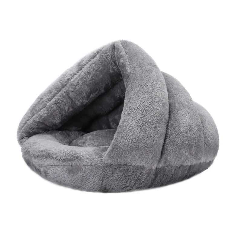 Cozy Plush Dog Bed – Perfect Small and Medium Pet Furniture for Dogs and Cats