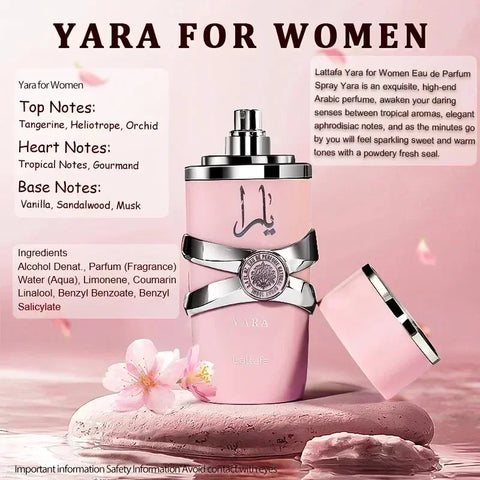 100ml Original Long-lasting Men's and Women's Perfume Gift Set - Yara Moi & Tous Asad