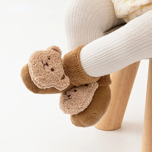 Cute Bear Baby Socks for Boys & Girls