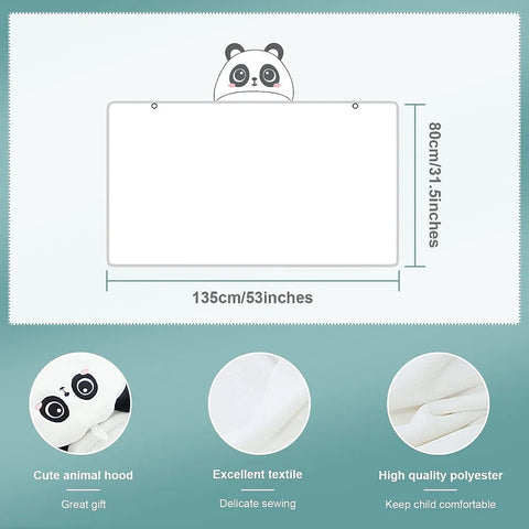 MICHLEY Unisex Cute Hooded Bath Baby Towel