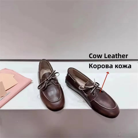 FEDONAS 2025 Women's Suede Leather Loafers
