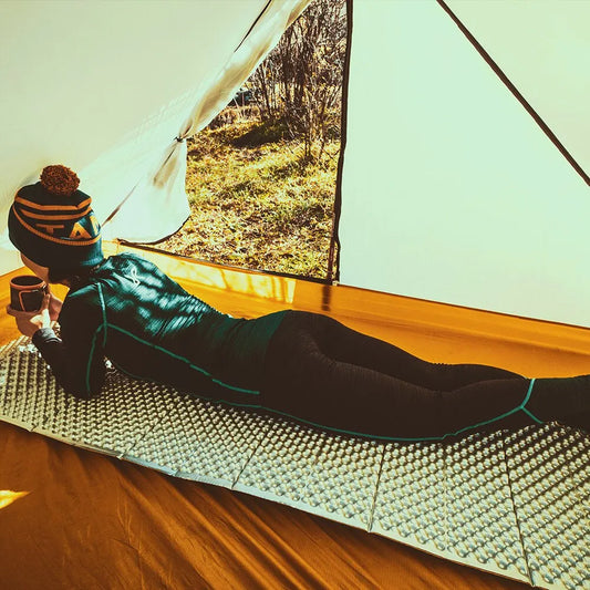Widesea Portable Camping Mat - Waterproof Foam Sleeping Pad for Travel and Trekking