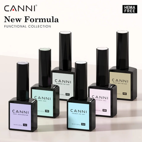 CANNI HEMA GRATIS Primer Base Coat en Color Gel Polish