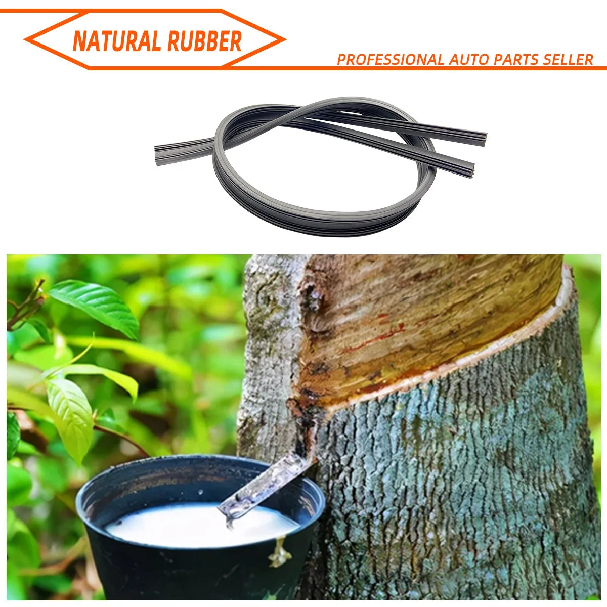 Car Wiper Rubber Strip Replacement