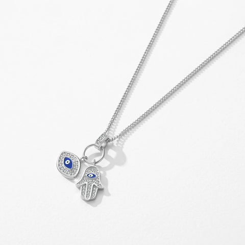 MODIAN 925 Sterling Zilveren Geluksoog Ketting