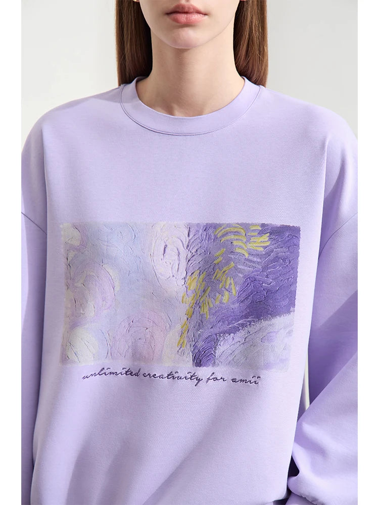 Amii Minimalism Women's Hoodies 2024