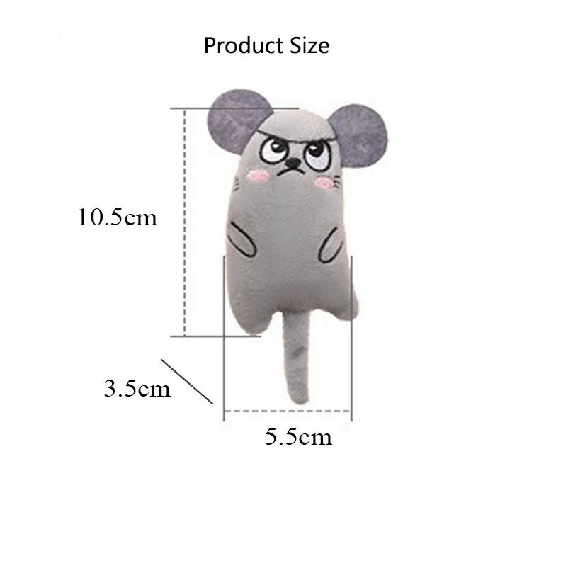 Interactive Plush Cartoon Cat Puppy Toys