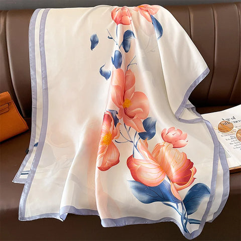 Elegant Women’s 180x90cm Silk Scarves for Every Occasion