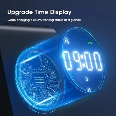 Automatic Sensor Aromatherapy Machine - Wall-Mounted USB Rechargeable Fragrance Dispenser with Clock Function
