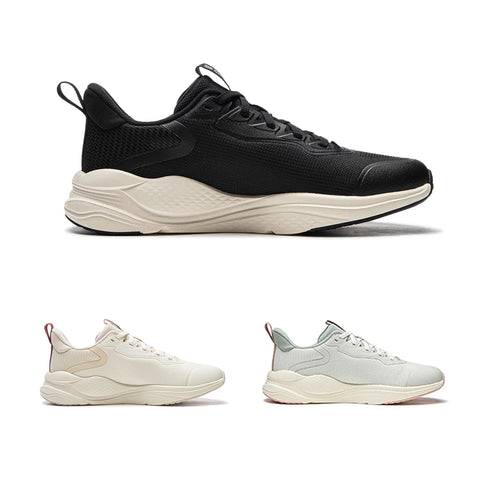 Li-Ning Women LN FLOW Running Jogger Shoes - TUFF RB Cushion for Comfort and Breathability