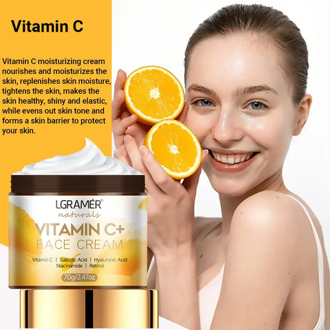 Vitamin C Retinol Face Cream for Youthful Skin