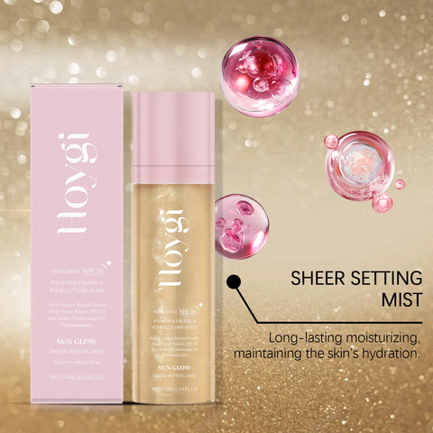 Hoygi SPF 50+ Setting Spray - Oil Control & Matte Finish