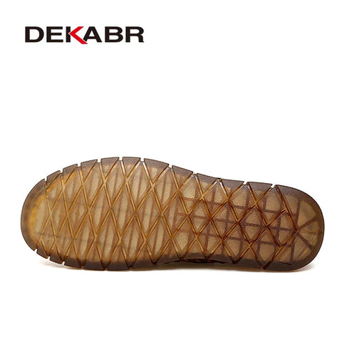 DEKABR Lässige Sommer-Strandsandalen für Herren 