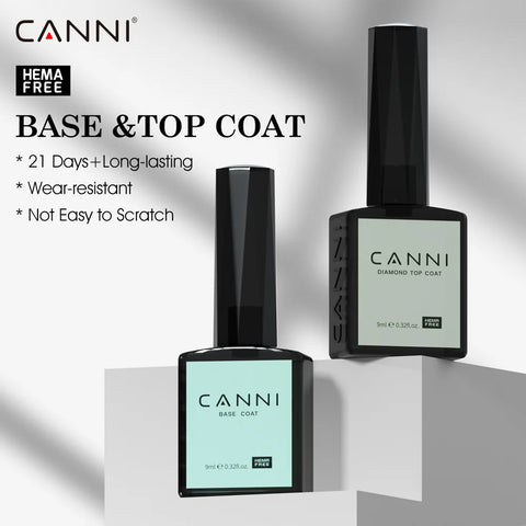 CANNI HEMA GRATIS Primer Base Coat en Color Gel Polish