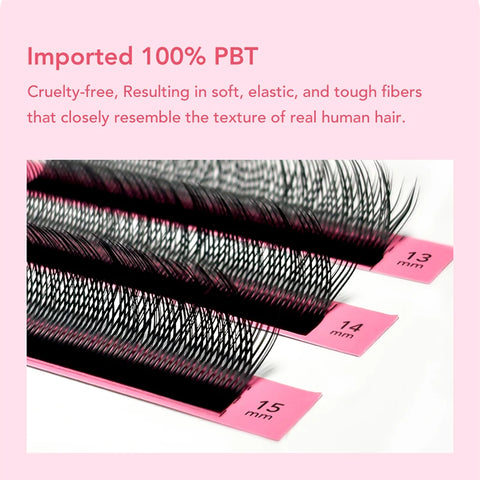 DIYDAY YY Fox Eyelash Extensions - Three Layers Y Shaped Premade Lashes