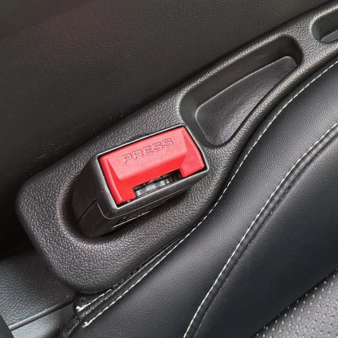 2Pcs Car Seat Gap Filler Storage Box
